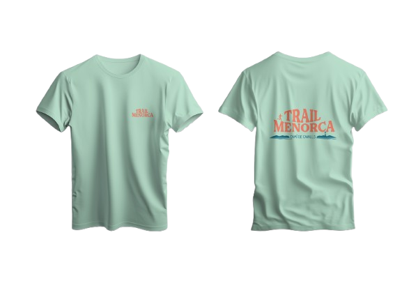 Camiseta aquamarina 100% algodón Diseño 